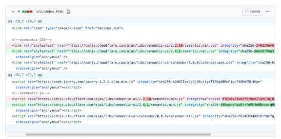 Pull Request with embedded release notes